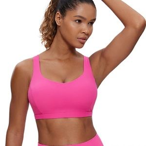 CRZ Yoga Criss Cross Bra Size L